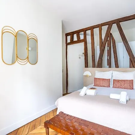 3#two Bedrooms#champs Elysees#arc De Triomphe#ac Apartment