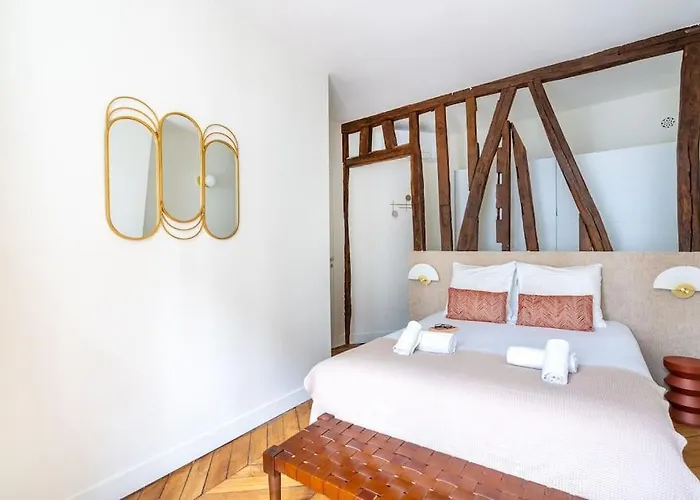 3#two Bedrooms#champs Elysees#arc De Triomphe#ac Apartmán